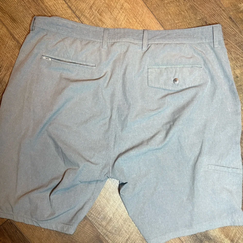 LinkSoul Men’s Size 38 Golf Shorts Performance Stretch 9.5” Inseam Gray